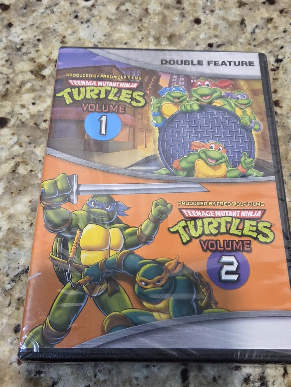 Lionsgate Teenage Mutant Ninja Turtles Vol 1 & 2 Double Feature DVD 22 Episodes